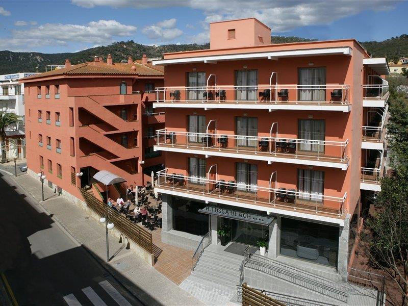 Tossa Beach Center Tossa de Mar Exterior photo